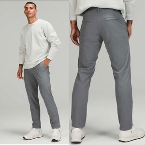 Lululemon Commission Pant Classic 32" Warpstreme
Asphalt Grey NWT Size 36